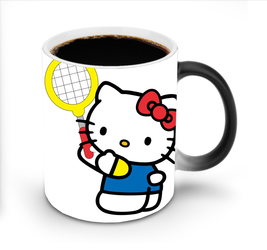 （画像用） Hello Kitty ハローキティ 温度変色マグカップ