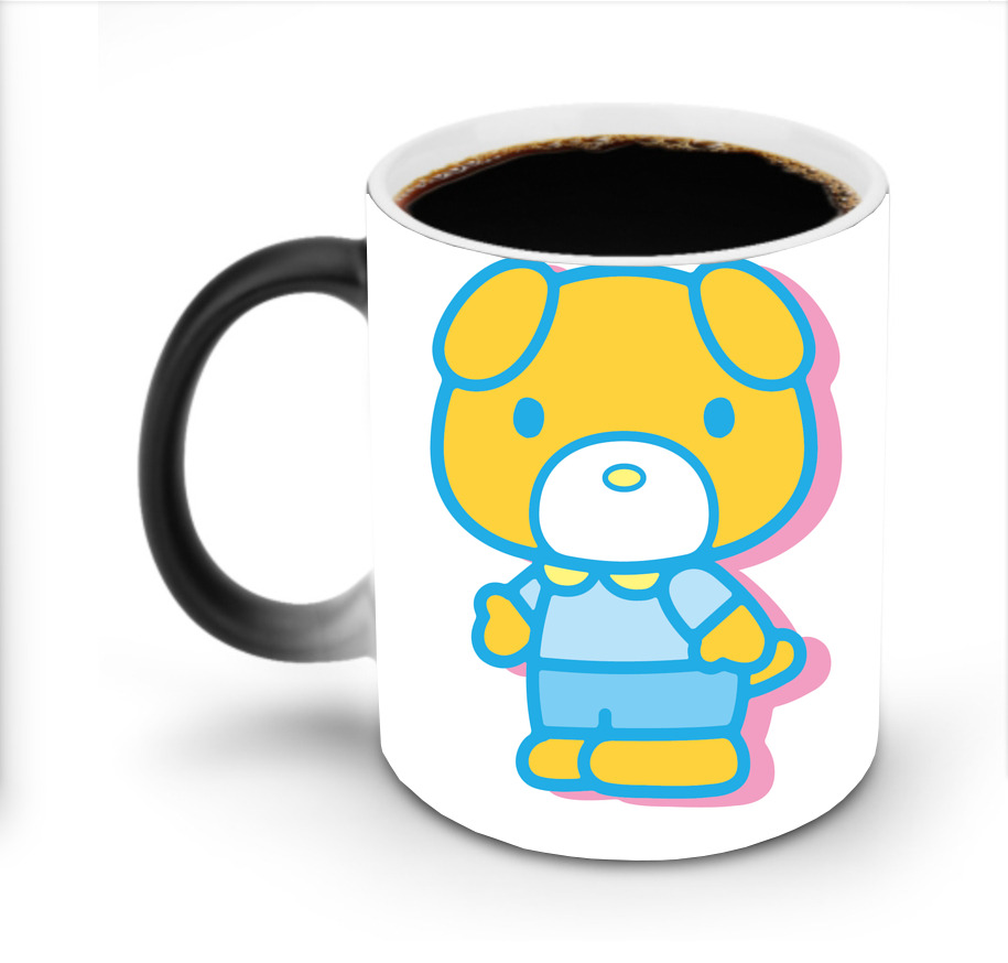 （画像用） Hello Kitty ハローキティ 温度変色マグカップ