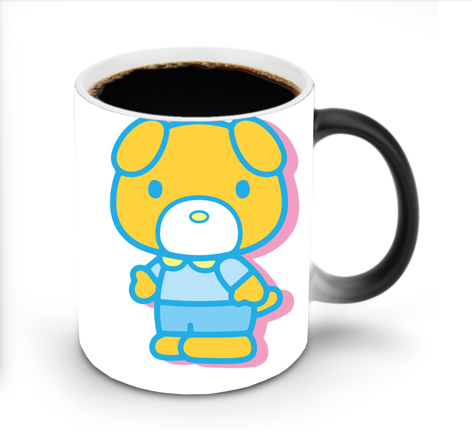 （画像用） Hello Kitty ハローキティ 温度変色マグカップ