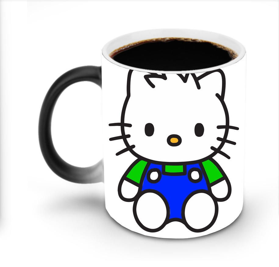 （画像用） Hello Kitty ハローキティ 温度変色マグカップ