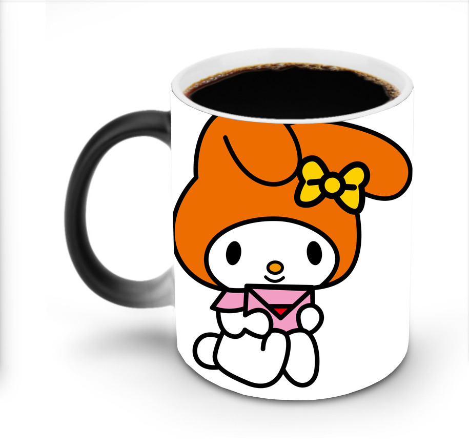（画像用） Hello Kitty ハローキティ 温度変色マグカップ