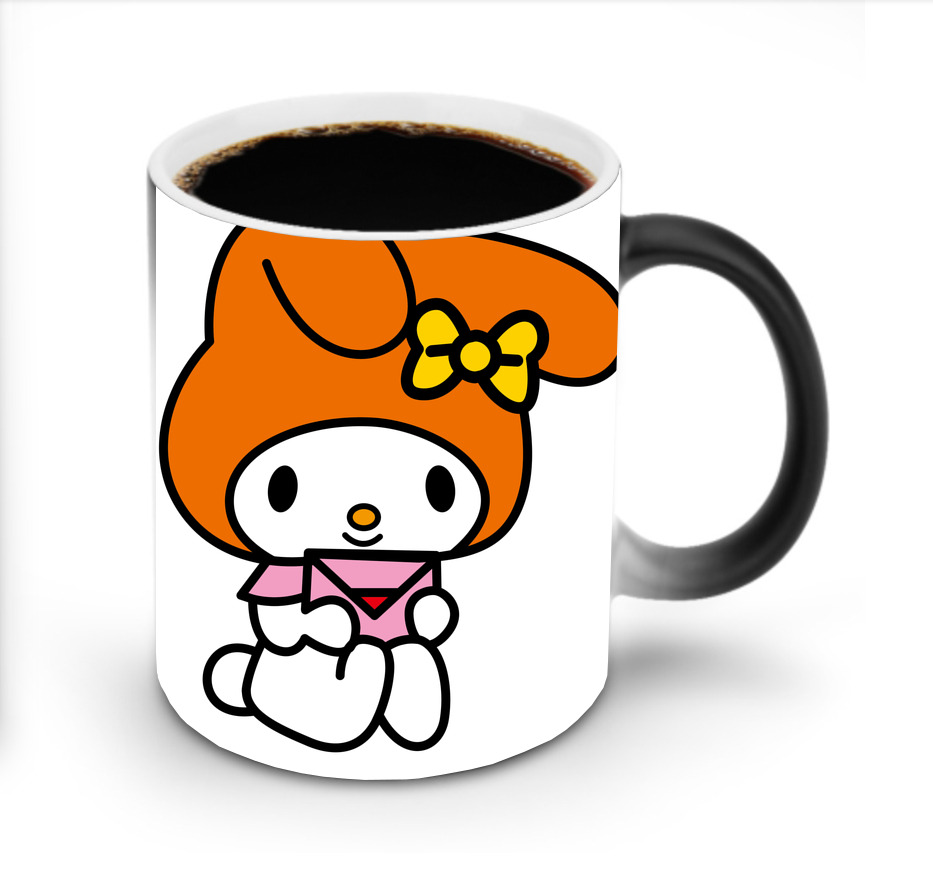 （画像用） Hello Kitty ハローキティ 温度変色マグカップ