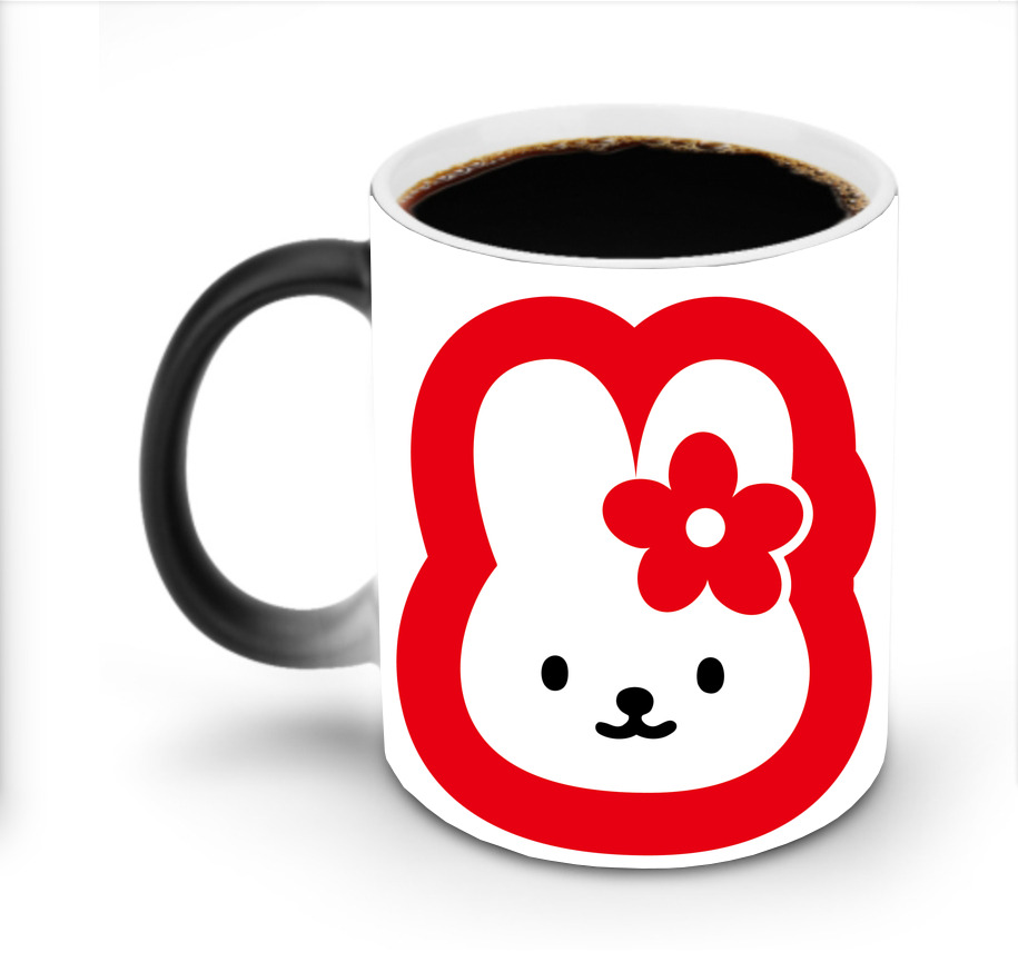 （画像用） Hello Kitty ハローキティ 温度変色マグカップ
