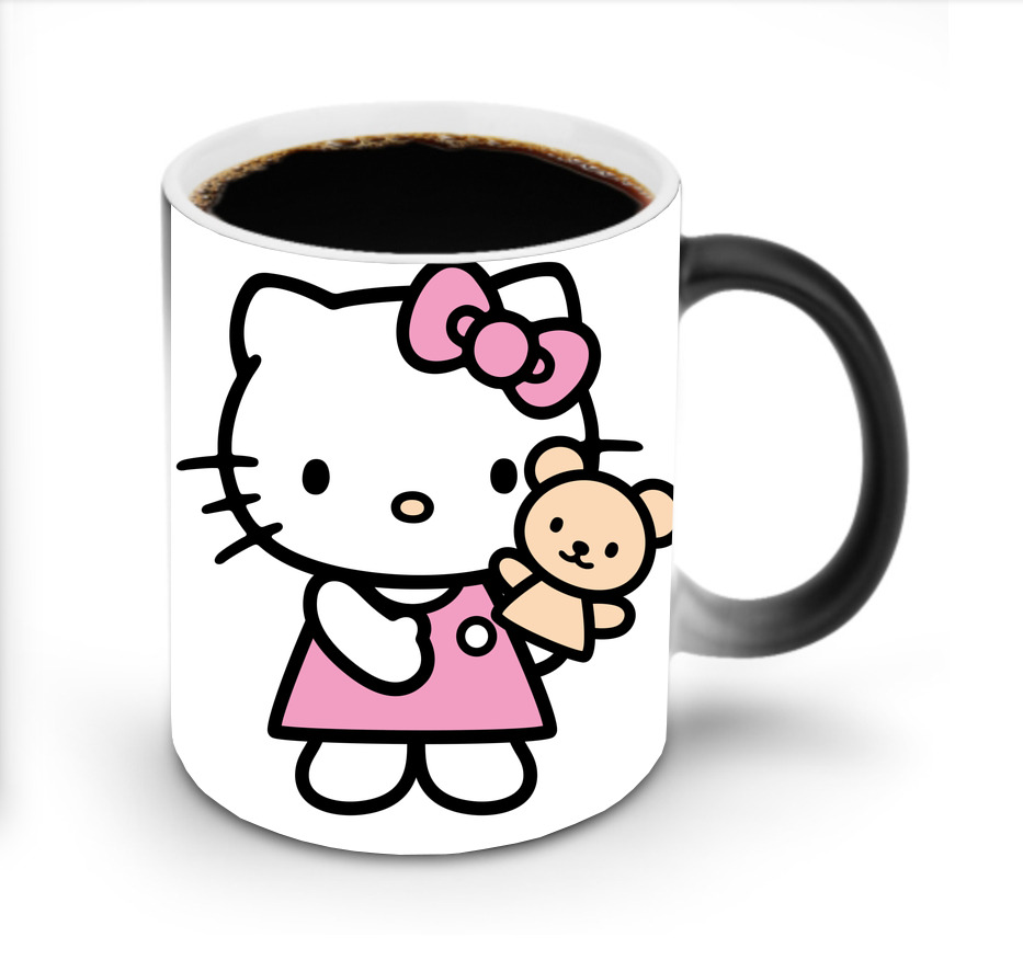 （画像用） Hello Kitty ハローキティ 温度変色マグカップ