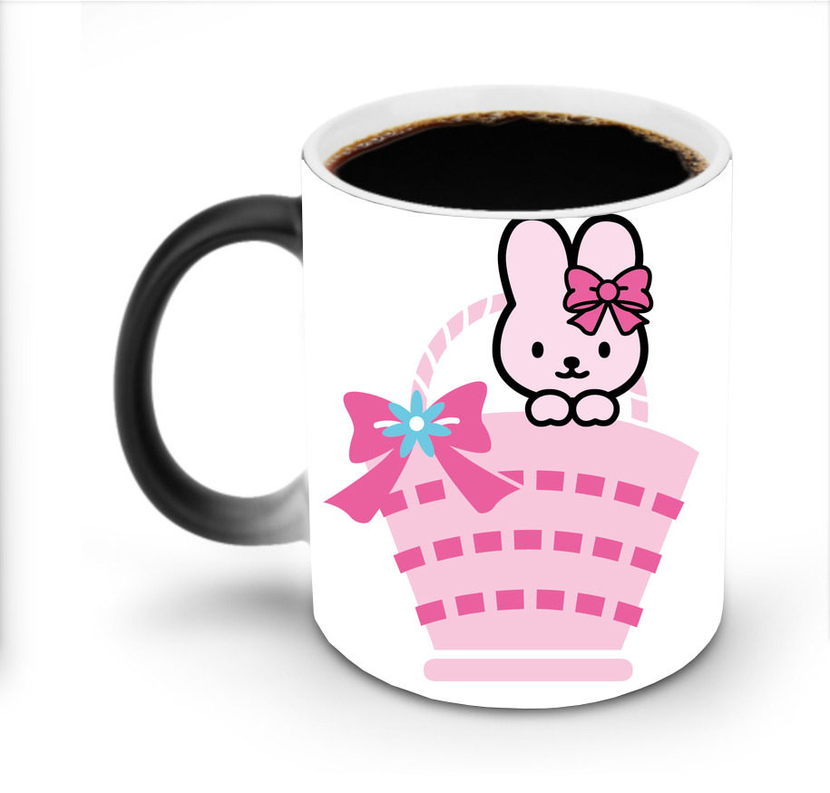 （画像用） Hello Kitty ハローキティ 温度変色マグカップ
