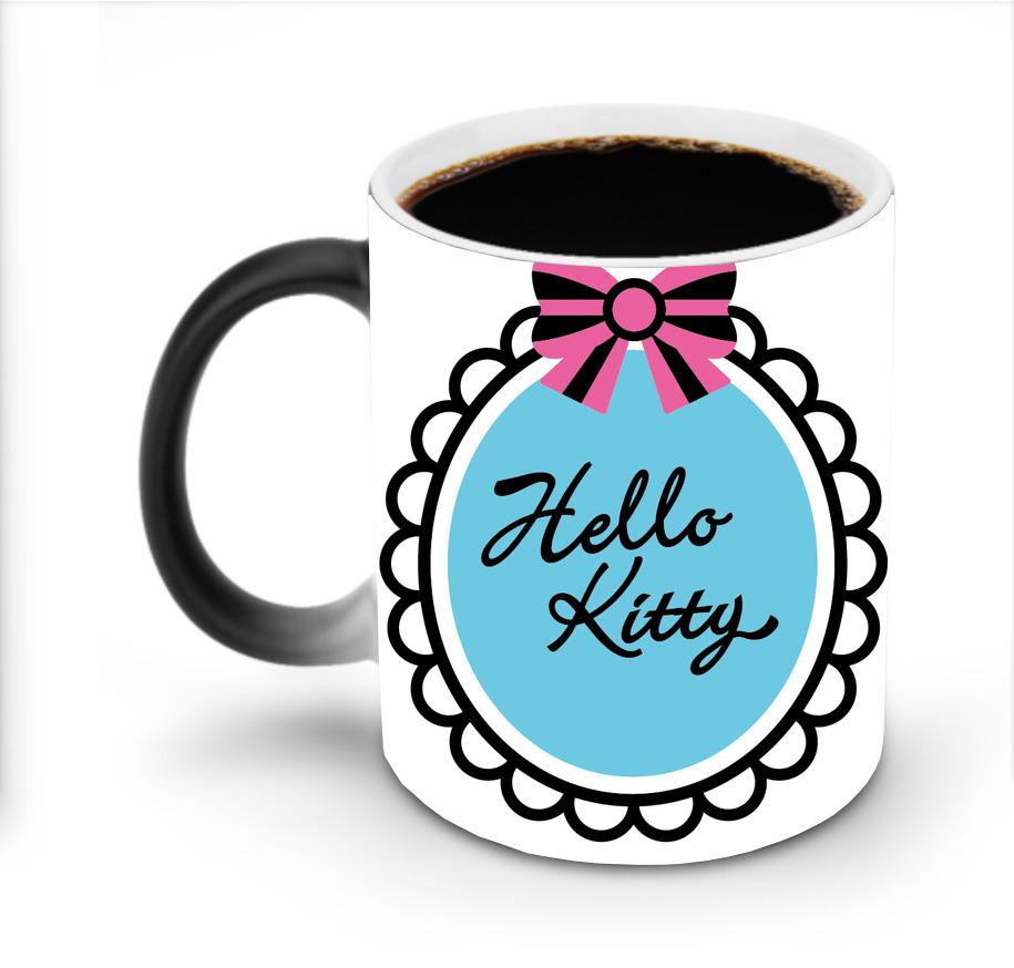 （画像用） Hello Kitty ハローキティ 温度変色マグカップ