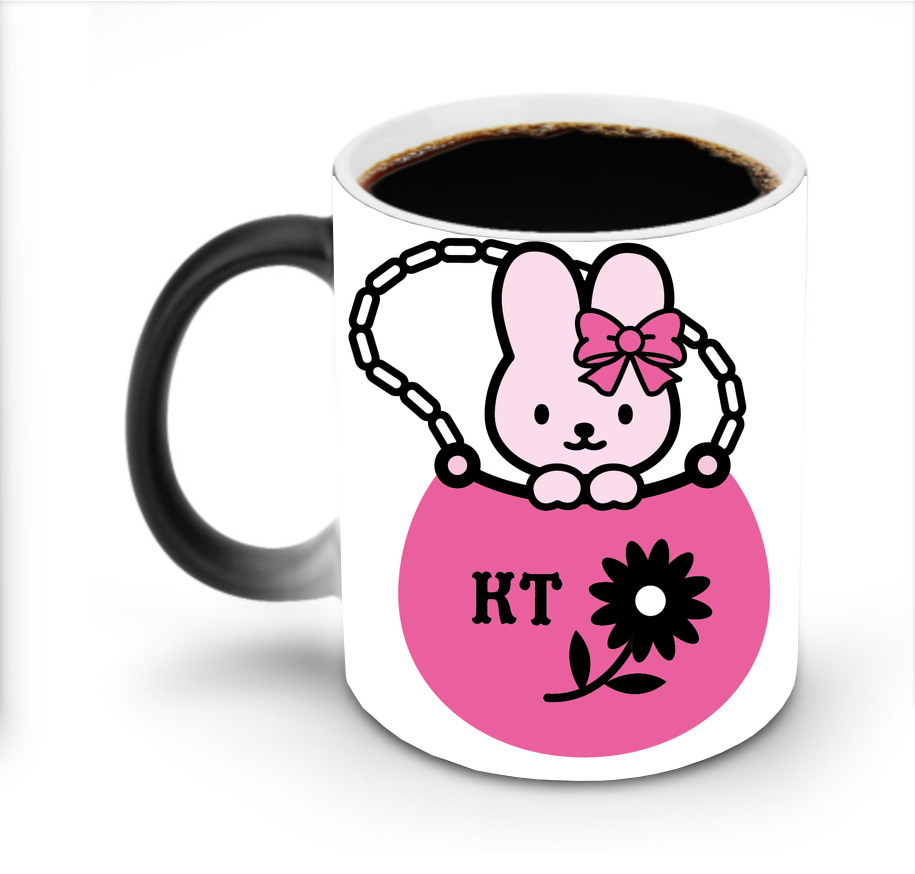 （画像用） Hello Kitty ハローキティ 温度変色マグカップ