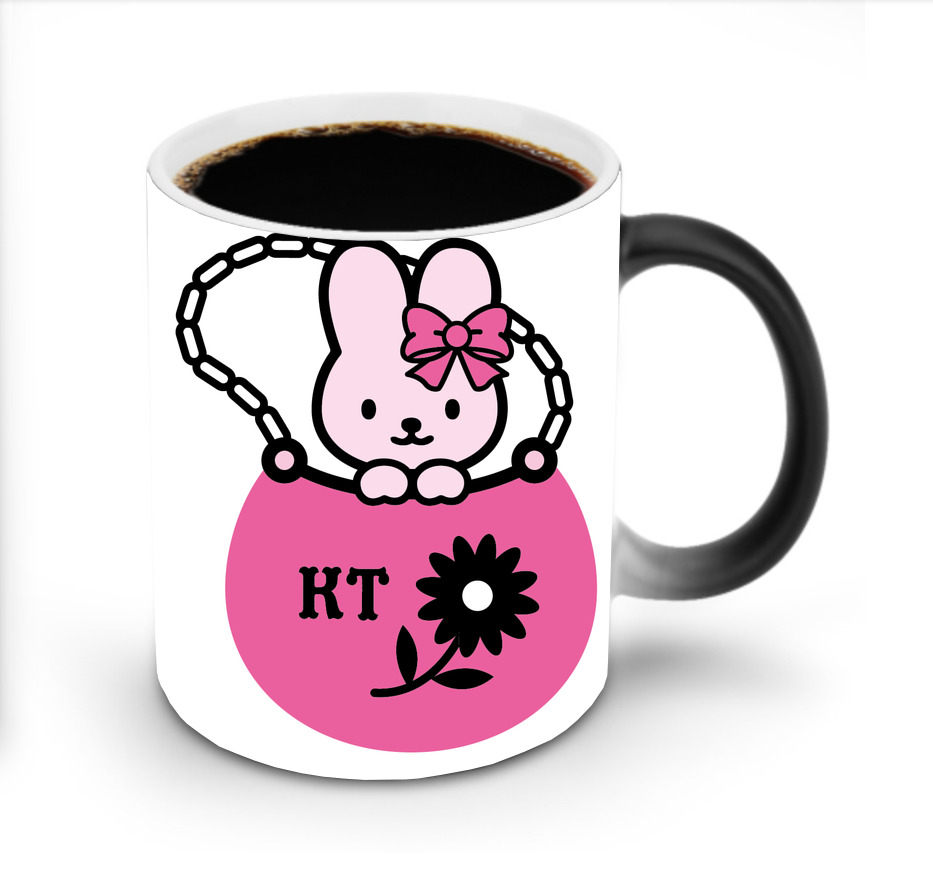 （画像用） Hello Kitty ハローキティ 温度変色マグカップ