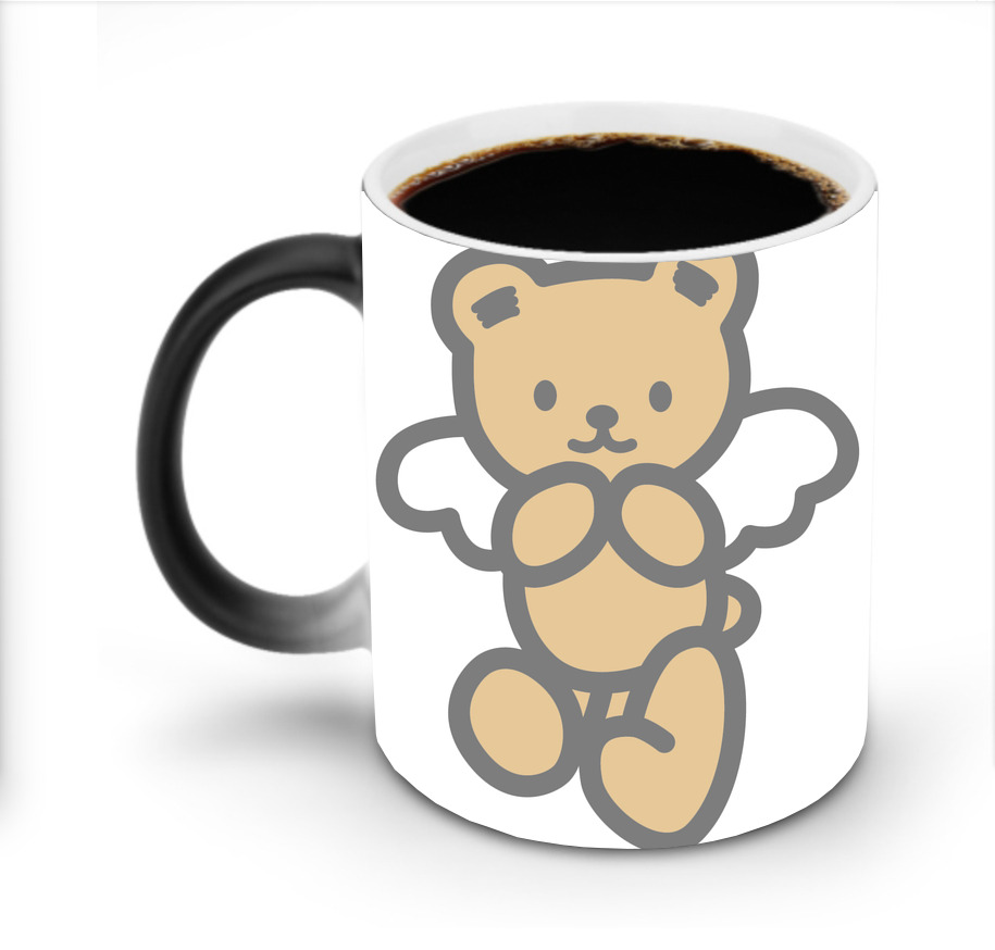 （画像用） Hello Kitty ハローキティ 温度変色マグカップ