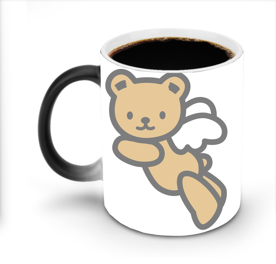 （画像用） Hello Kitty ハローキティ 温度変色マグカップ