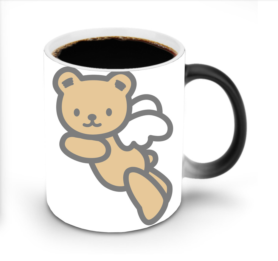 （画像用） Hello Kitty ハローキティ 温度変色マグカップ