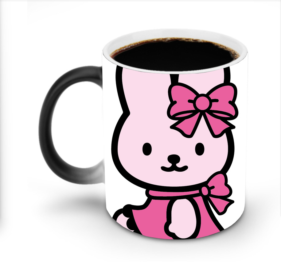 （画像用） Hello Kitty ハローキティ 温度変色マグカップ