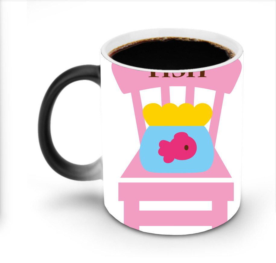 （画像用） Hello Kitty ハローキティ 温度変色マグカップ