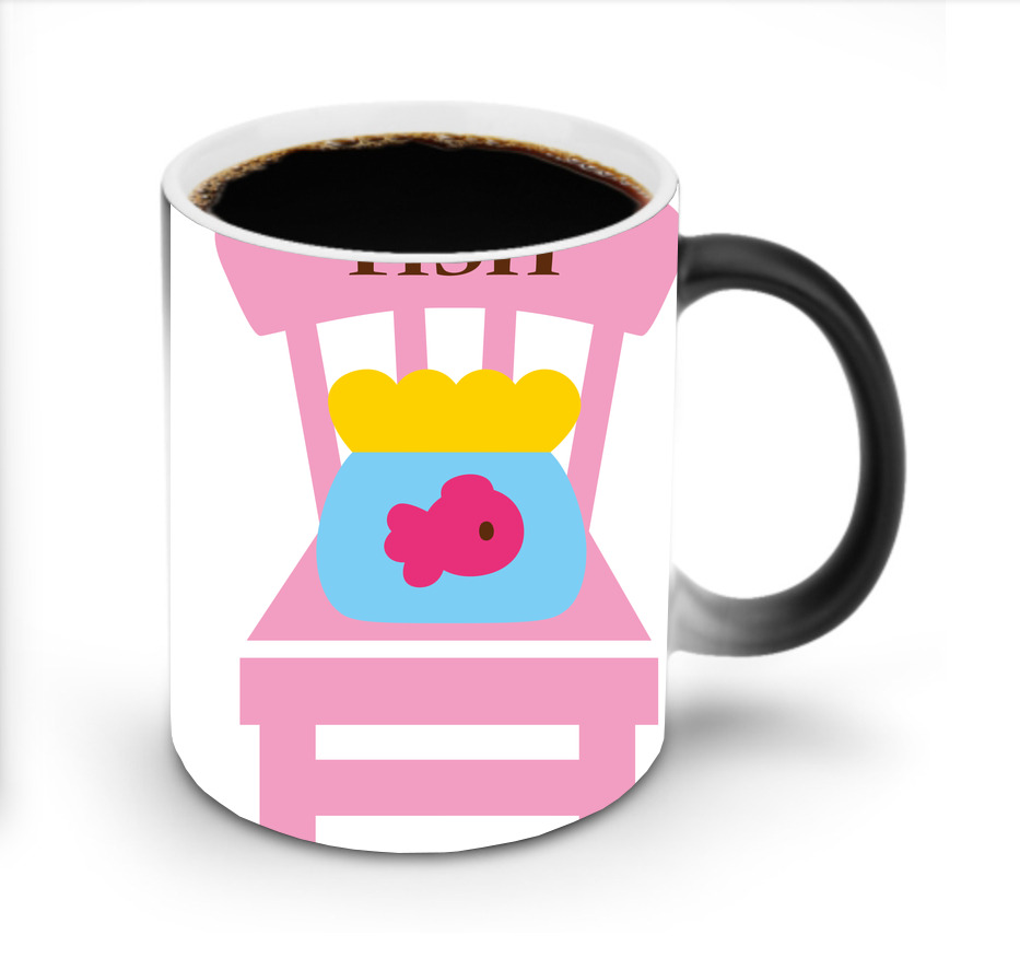 （画像用） Hello Kitty ハローキティ 温度変色マグカップ