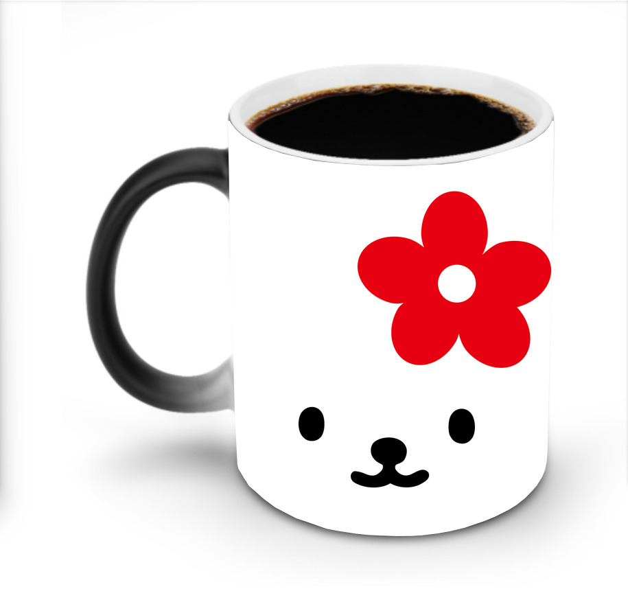 （画像用） Hello Kitty ハローキティ 温度変色マグカップ