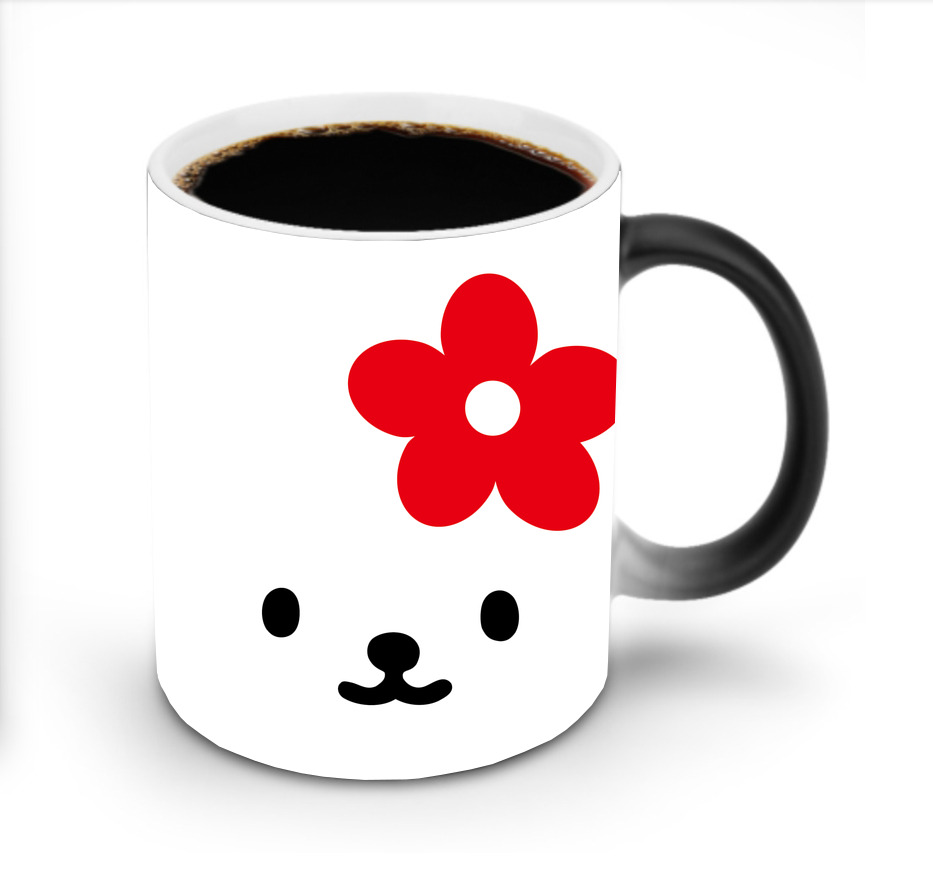 （画像用） Hello Kitty ハローキティ 温度変色マグカップ