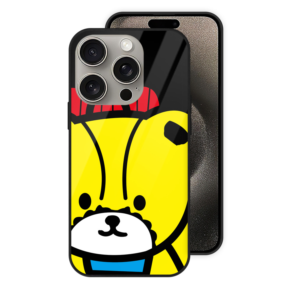 （画像用） Hello Kitty ハローキティ 【iPhone15Pro対応】スマホケース 耐衝撃＆黄変防止 背面ガラス