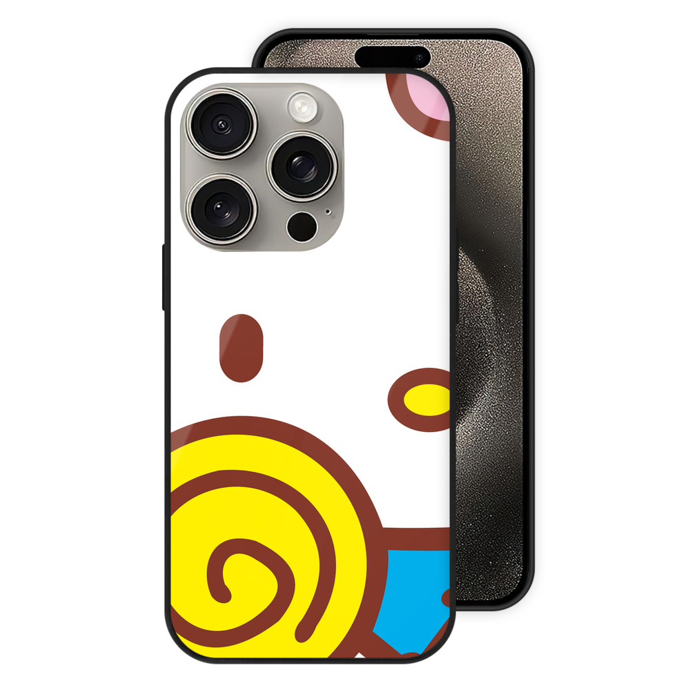 （画像用） Hello Kitty ハローキティ 【iPhone15Pro対応】スマホケース 耐衝撃＆黄変防止 背面ガラス
