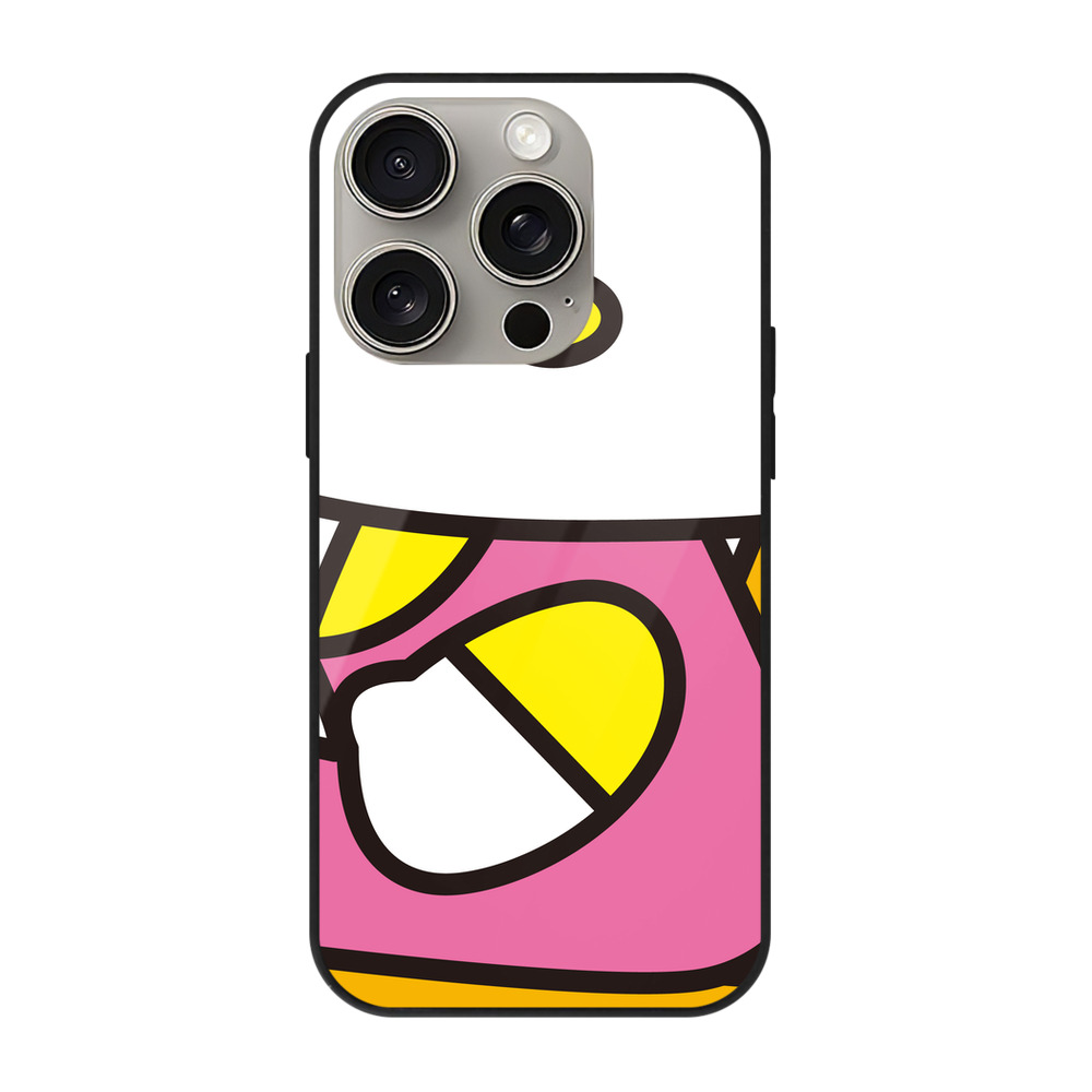 （画像用） Hello Kitty ハローキティ 【iPhone15Pro対応】スマホケース 耐衝撃＆黄変防止 背面ガラス
