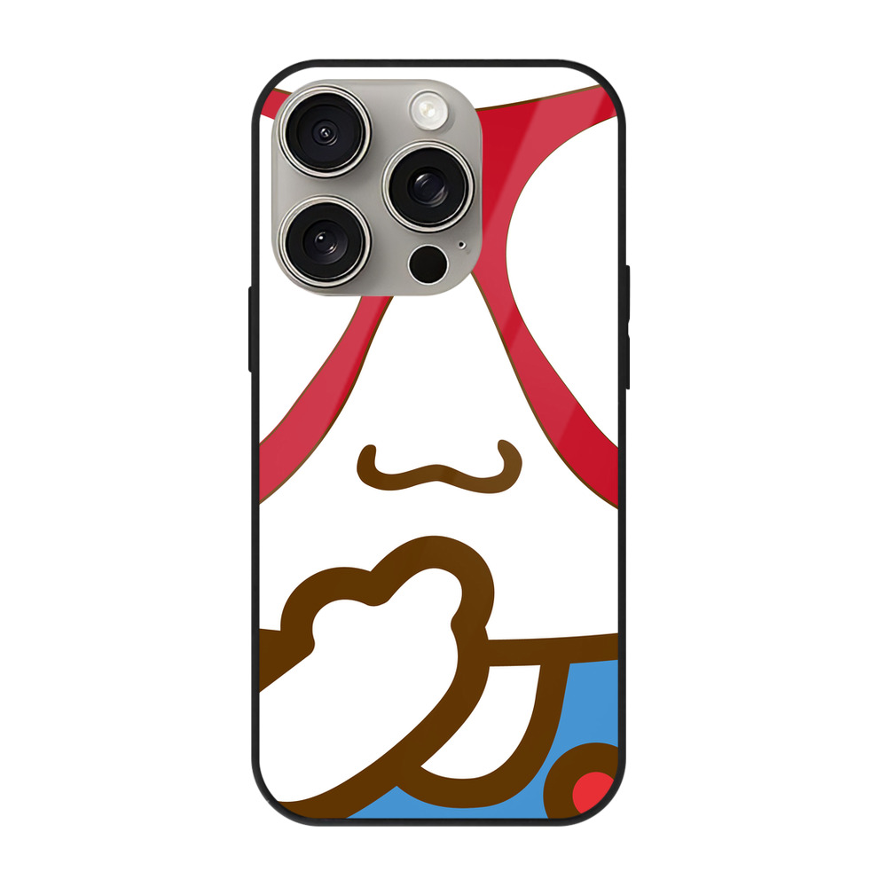 （画像用） Hello Kitty ハローキティ 【iPhone15Pro対応】スマホケース 耐衝撃＆黄変防止 背面ガラス