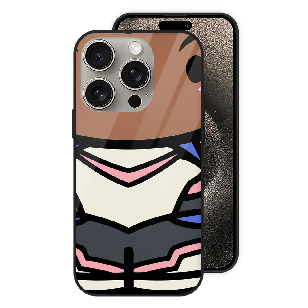 （画像用） Hello Kitty ハローキティ 【iPhone15Pro対応】スマホケース 耐衝撃＆黄変防止 背面ガラス