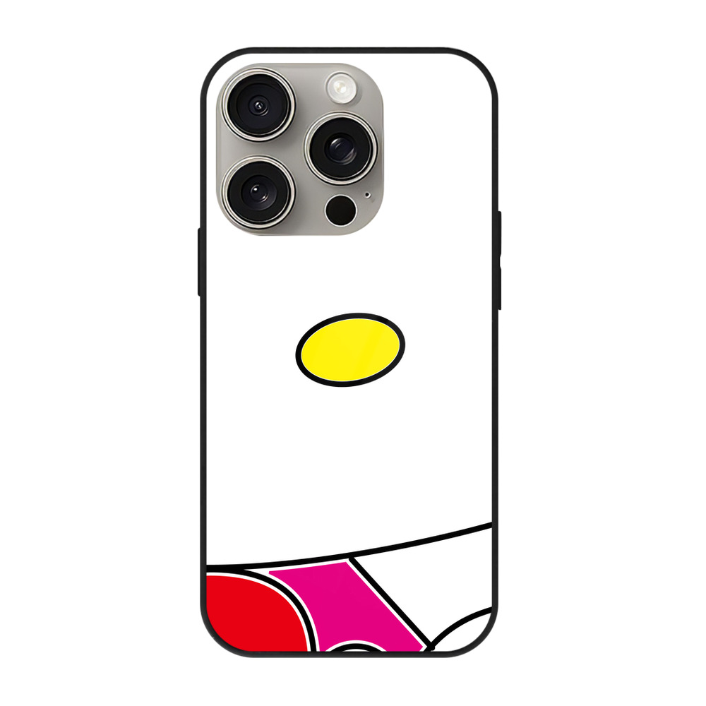 （画像用） Hello Kitty ハローキティ 【iPhone15Pro対応】スマホケース 耐衝撃＆黄変防止 背面ガラス