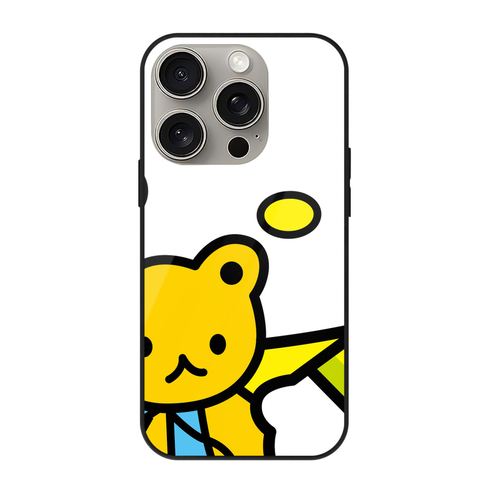 （画像用） Hello Kitty ハローキティ 【iPhone15Pro対応】スマホケース 耐衝撃＆黄変防止 背面ガラス