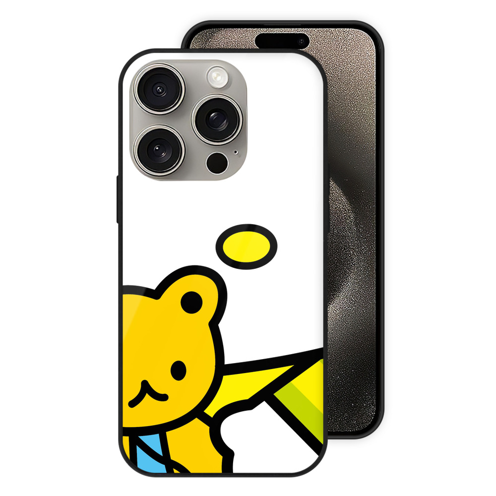 （画像用） Hello Kitty ハローキティ 【iPhone15Pro対応】スマホケース 耐衝撃＆黄変防止 背面ガラス