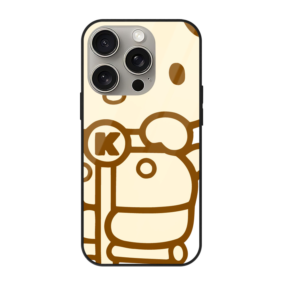（画像用） Hello Kitty ハローキティ 【iPhone15Pro対応】スマホケース 耐衝撃＆黄変防止 背面ガラス