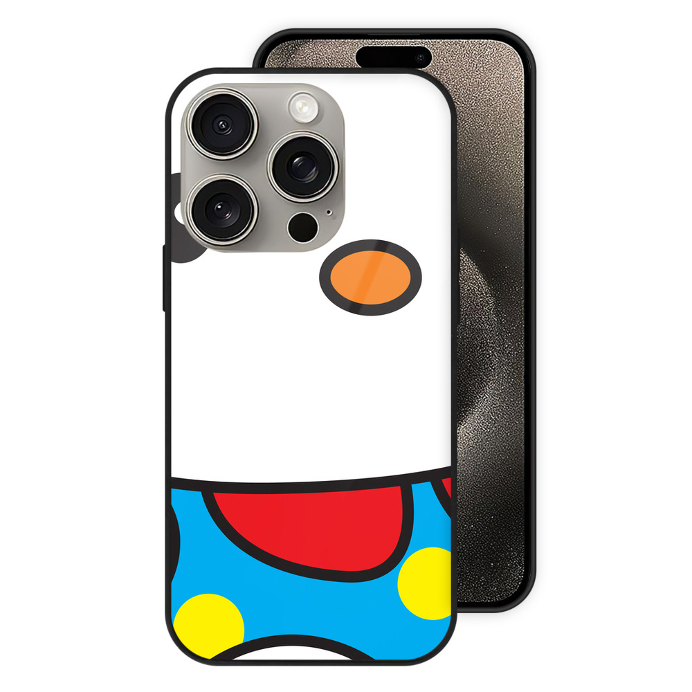 （画像用） Hello Kitty ハローキティ 【iPhone15Pro対応】スマホケース 耐衝撃＆黄変防止 背面ガラス