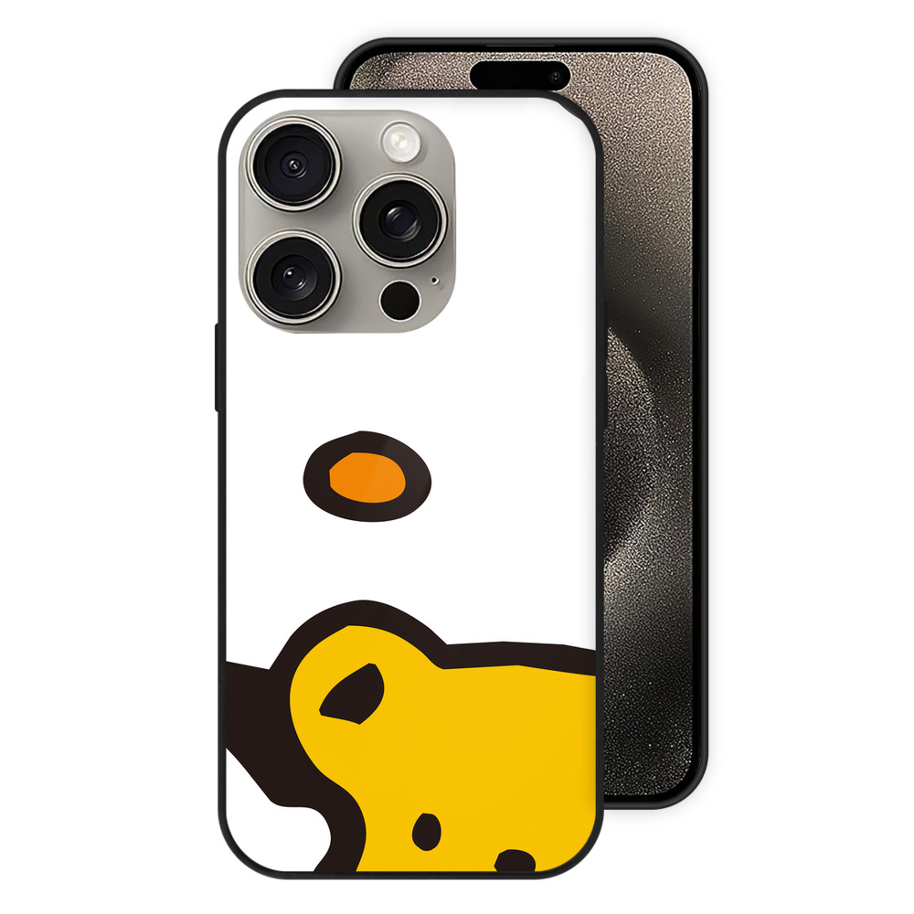 （画像用） Hello Kitty ハローキティ 【iPhone15Pro対応】スマホケース 耐衝撃＆黄変防止 背面ガラス