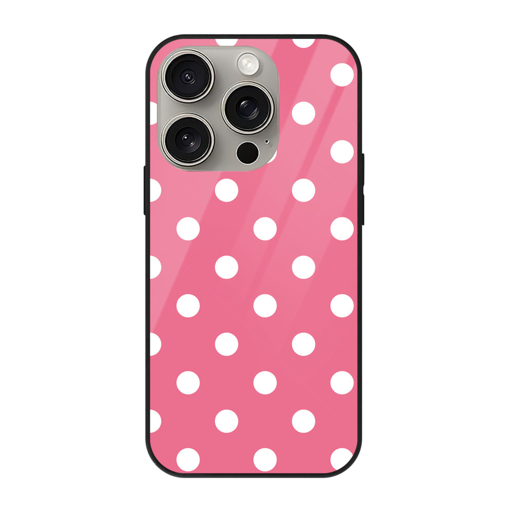 （画像用） Hello Kitty ハローキティ 【iPhone15Pro対応】スマホケース 耐衝撃＆黄変防止 背面ガラス