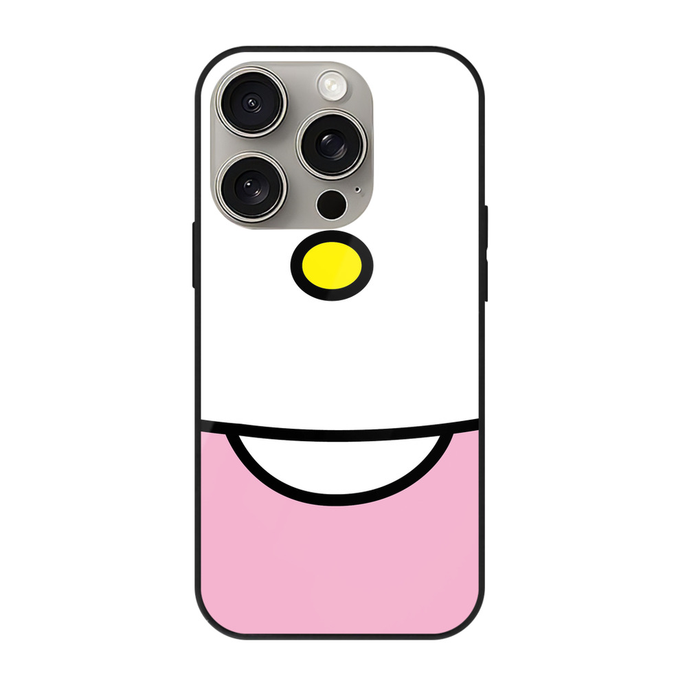（画像用） Hello Kitty ハローキティ 【iPhone15Pro対応】スマホケース 耐衝撃＆黄変防止 背面ガラス