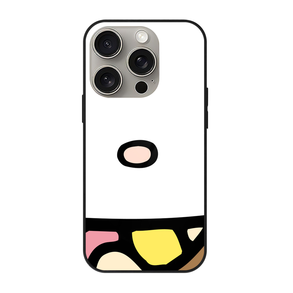 （画像用） Hello Kitty ハローキティ 【iPhone15Pro対応】スマホケース 耐衝撃＆黄変防止 背面ガラス
