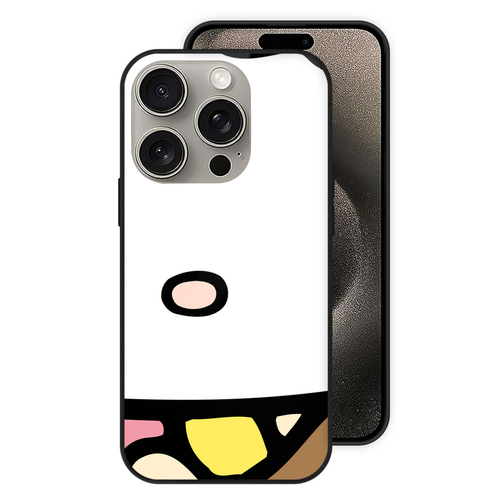 （画像用） Hello Kitty ハローキティ 【iPhone15Pro対応】スマホケース 耐衝撃＆黄変防止 背面ガラス