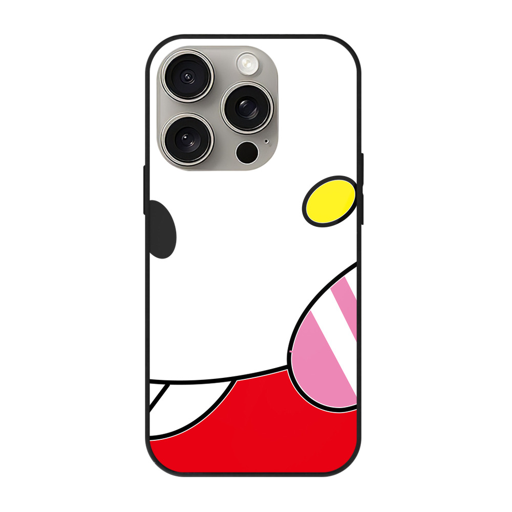 （画像用） Hello Kitty ハローキティ 【iPhone15Pro対応】スマホケース 耐衝撃＆黄変防止 背面ガラス