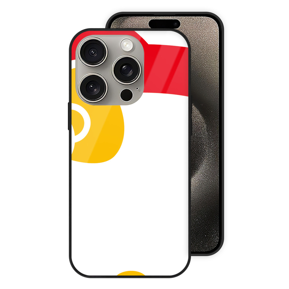（画像用） Hello Kitty ハローキティ 【iPhone15Pro対応】スマホケース 耐衝撃＆黄変防止 背面ガラス