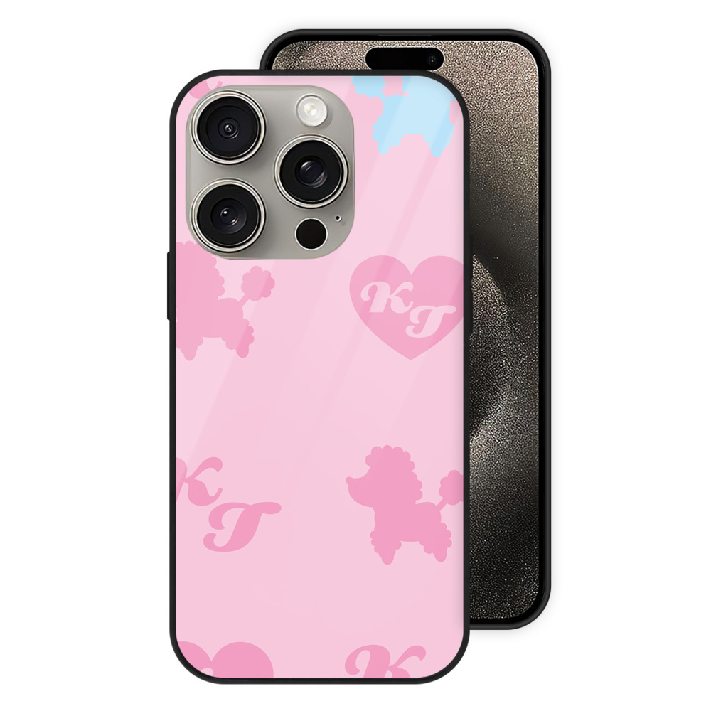 （画像用） Hello Kitty ハローキティ 【iPhone15Pro対応】スマホケース 耐衝撃＆黄変防止 背面ガラス