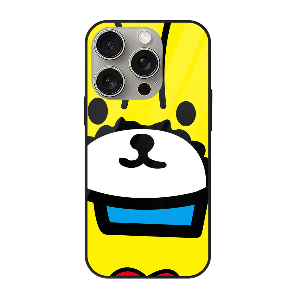 （画像用） Hello Kitty ハローキティ 【iPhone15Pro対応】スマホケース 耐衝撃＆黄変防止 背面ガラス