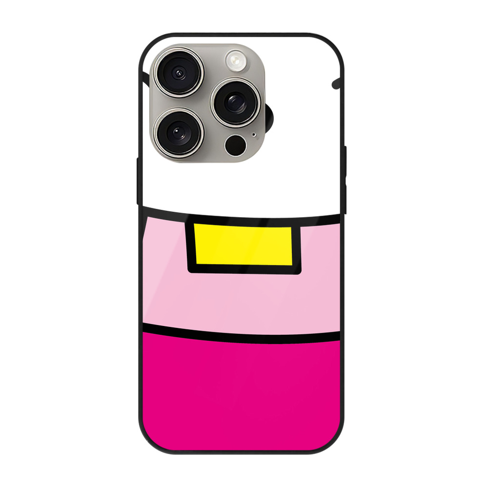 （画像用） Hello Kitty ハローキティ 【iPhone15Pro対応】スマホケース 耐衝撃＆黄変防止 背面ガラス