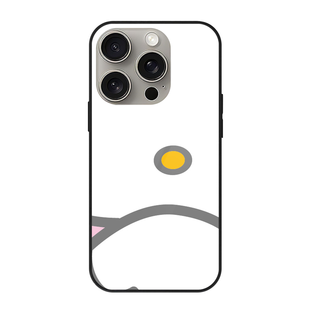（画像用） Hello Kitty ハローキティ 【iPhone15Pro対応】スマホケース 耐衝撃＆黄変防止 背面ガラス