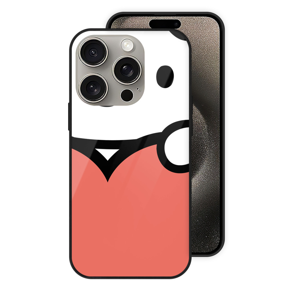 （画像用） Hello Kitty ハローキティ 【iPhone15Pro対応】スマホケース 耐衝撃＆黄変防止 背面ガラス