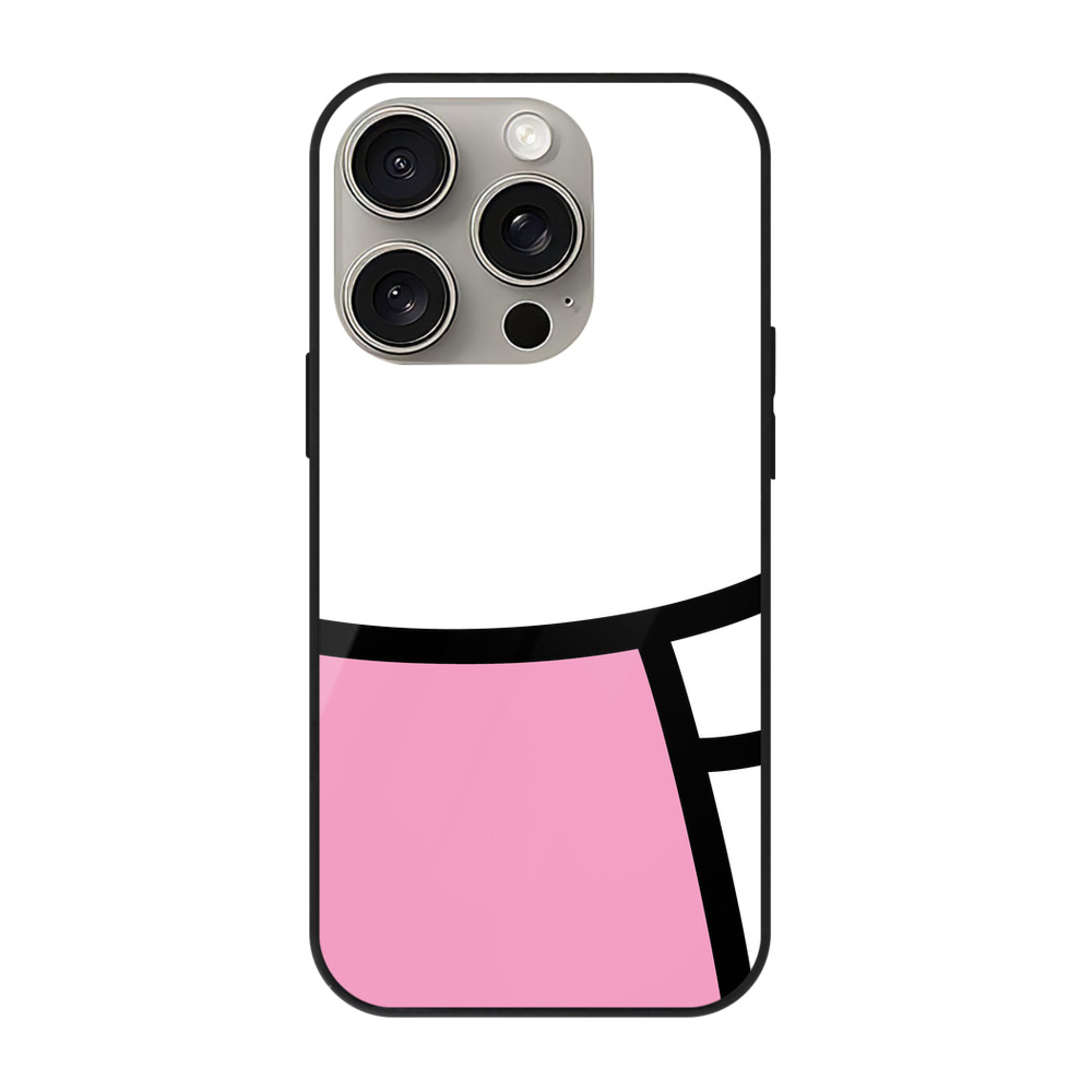 （画像用） Hello Kitty ハローキティ 【iPhone15Pro対応】スマホケース 耐衝撃＆黄変防止 背面ガラス