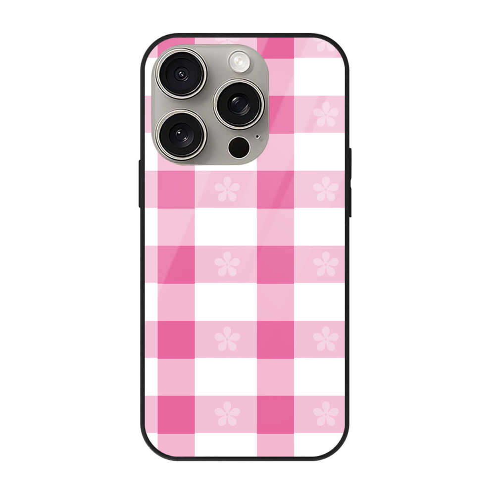 （画像用） Hello Kitty ハローキティ 【iPhone15Pro対応】スマホケース 耐衝撃＆黄変防止 背面ガラス