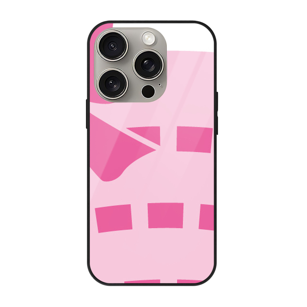 （画像用） Hello Kitty ハローキティ 【iPhone15Pro対応】スマホケース 耐衝撃＆黄変防止 背面ガラス