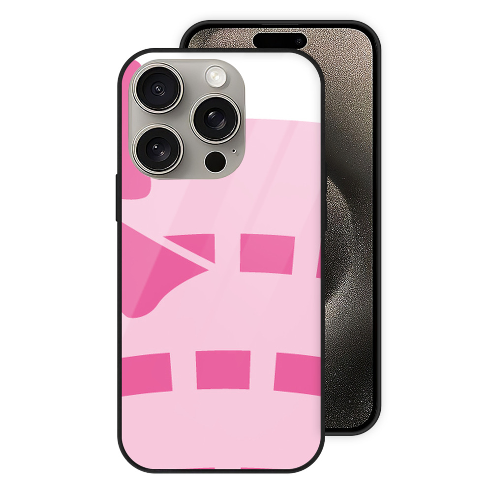 （画像用） Hello Kitty ハローキティ 【iPhone15Pro対応】スマホケース 耐衝撃＆黄変防止 背面ガラス