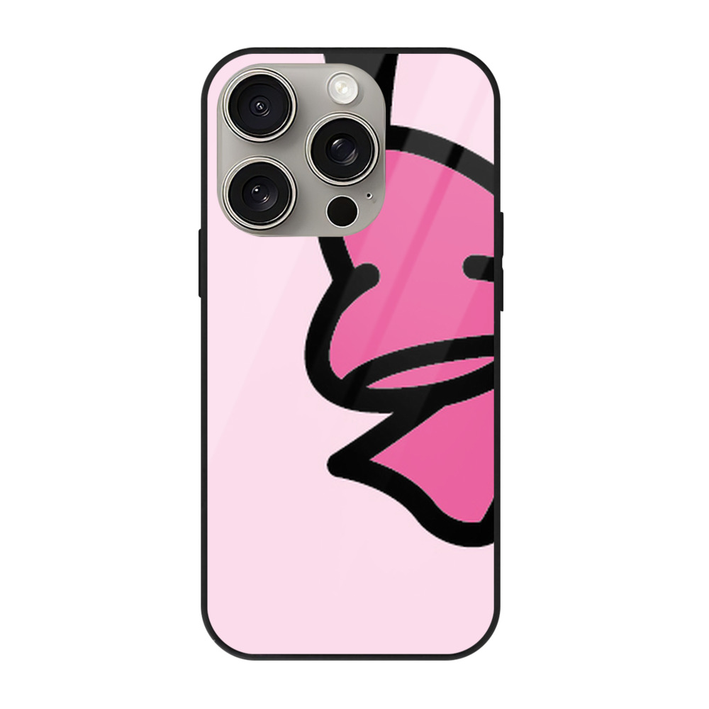 （画像用） Hello Kitty ハローキティ 【iPhone15Pro対応】スマホケース 耐衝撃＆黄変防止 背面ガラス