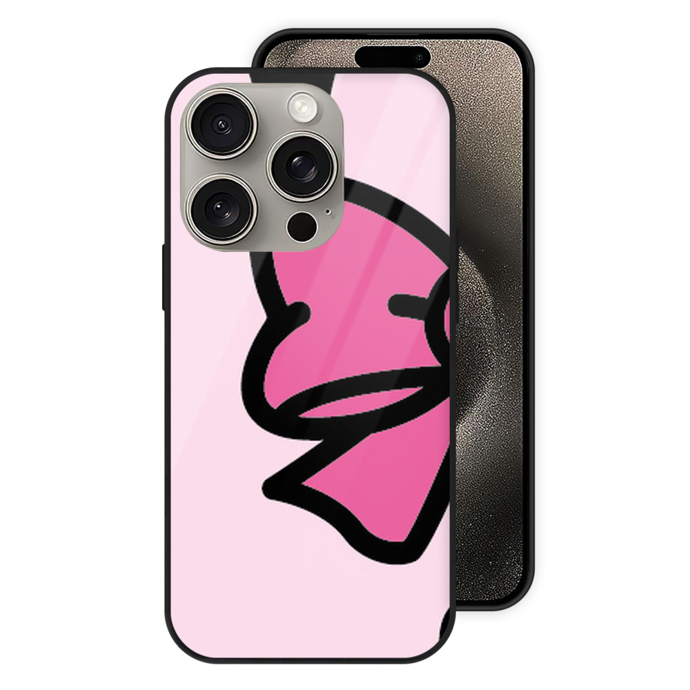 （画像用） Hello Kitty ハローキティ 【iPhone15Pro対応】スマホケース 耐衝撃＆黄変防止 背面ガラス