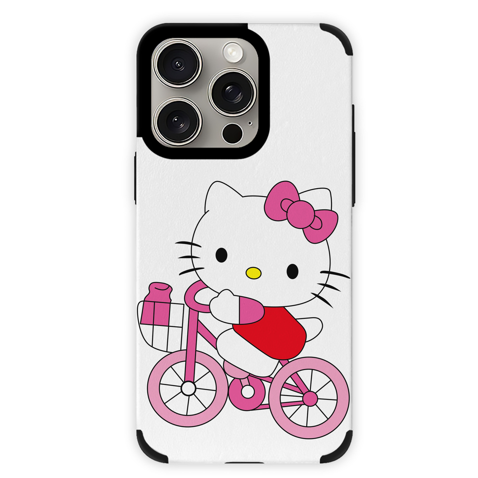 （画像用） Hello Kitty ハローキティ 【iPhone15ProMax対応】 PUレザー スマホケース 耐衝撃＆黄変防止