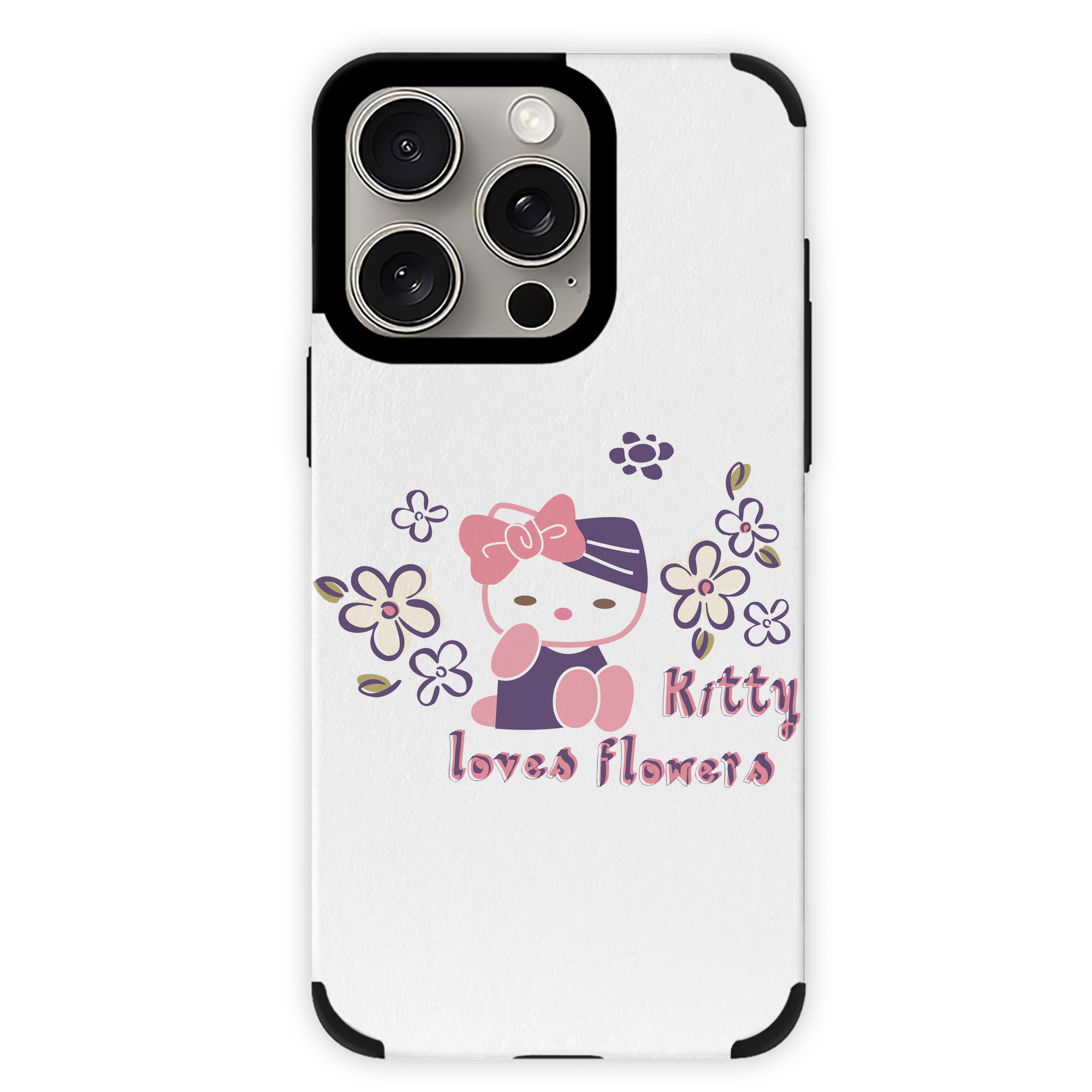 （画像用） Hello Kitty ハローキティ 【iPhone15ProMax対応】 PUレザー スマホケース 耐衝撃＆黄変防止